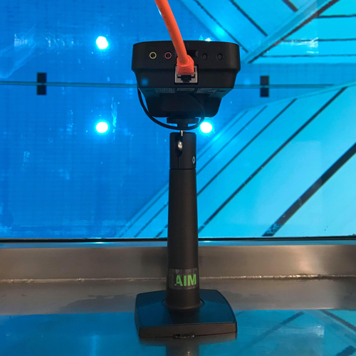 Underwater camera setup used for AIM Systems markerless analysis
